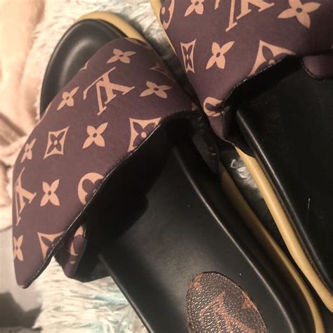 louis vuitton pillow slides dupe|louis vuitton loop bag dupes.